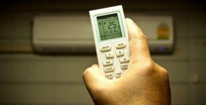 ahorrar energía usando aire acondicionado