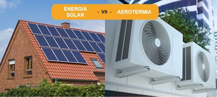 Aerotermia vs. energía solar: cuál es más sostenible