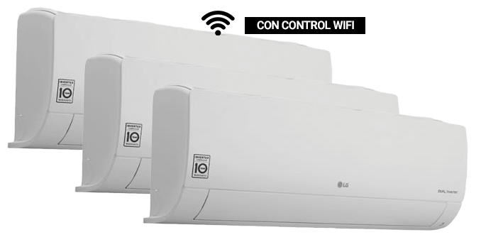 Especialistas en instalar aire multisplit lg