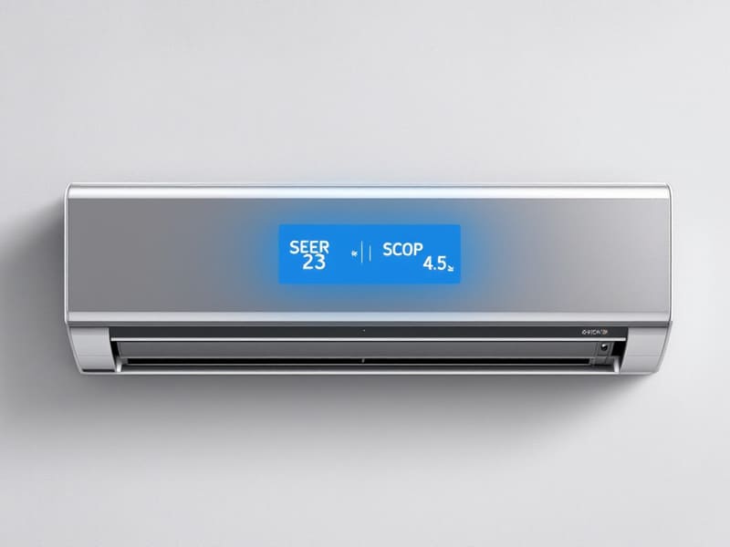 ¿Qué significan las siglas SEER y SCOP en aire acondicionado
