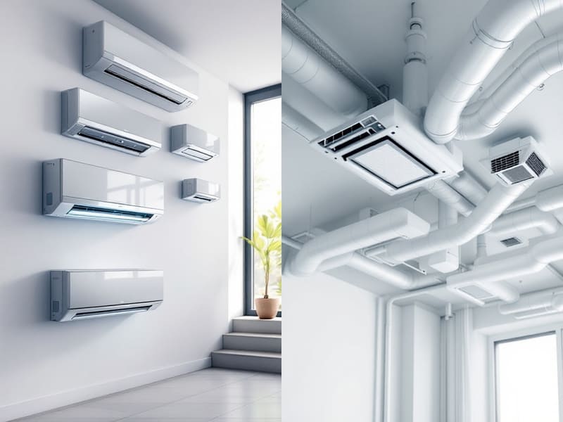 Aire Acondicionado Multisplit vs. Sistemas Centralizados Comparativa